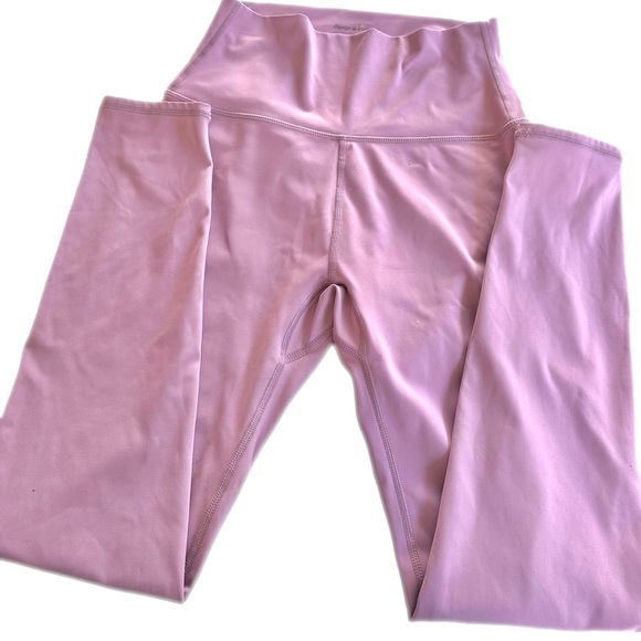 Papaya Active The Evelyn Leggings Yoga Pants Tights 25” in Pink - Picture 7 of 9